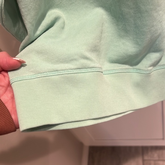 Ivory Ella Teal thin sweatshirt size Large - Picture 5 of 6